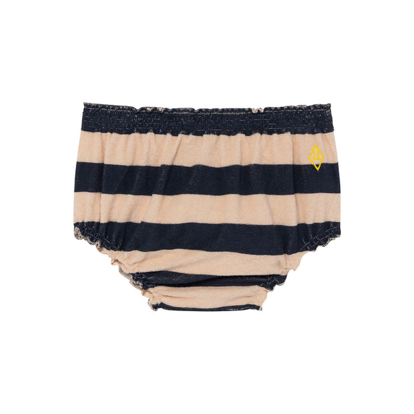 TOADS BABY CULOTTE, PEACHY STRIPES