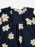 BABY BIG FLOWER ALL OVER RUFFLE WOVEN DRESS- BOBO CHOSES