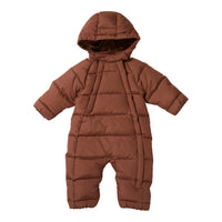 BABY DOWN SUIT, MOCCA