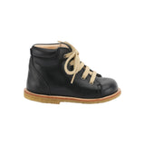 STARTER BOOT WITH LACES, BLACK